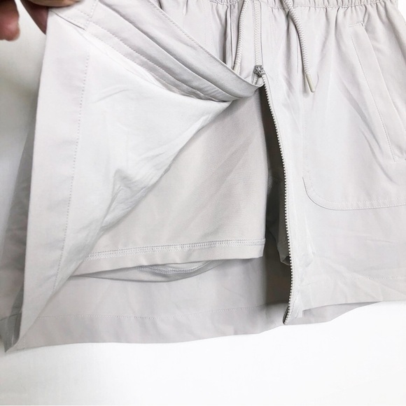 ATHLETA tan zip front Skorts - Picture 4 of 13